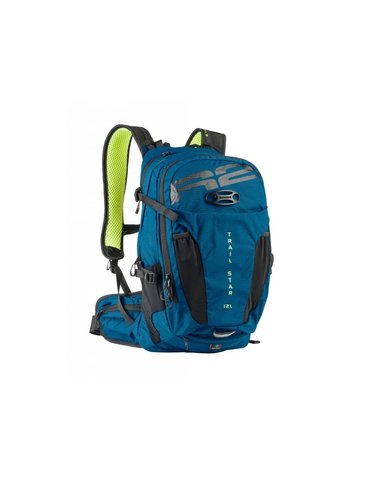 Рюкзак R2 TRAIL STAR колір синій, чорний, неонов-жовтий