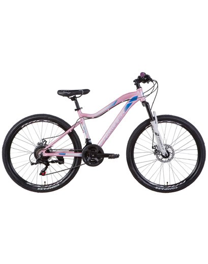 Велосипед 26" Formula MYSTIQUE 1.0 AM DD 16" світло-фіолетовий із синім 2021