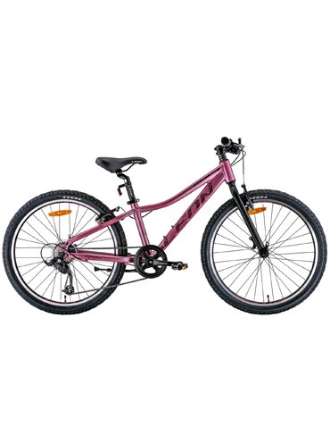 Велосипед 24" LEON JUNIOR VBR 2022 12" рожевий
