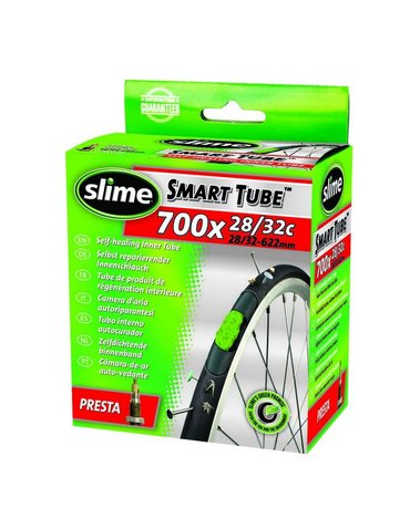 Антипрокольна камера з рідиною Slime (700 x 28 - 32) Presta