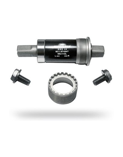 Каретка SUN RACE BBS15 113мм квадрат шир 68мм 338гр.