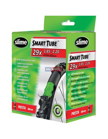 Антипрокольна камера з рідиною Slime (29 x 1.85 - 2.2 (700x47-52) Presta