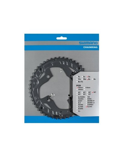 Зірка шатунів Shimano FC-M4060 ALIVIO 48зуб. 9-скор.