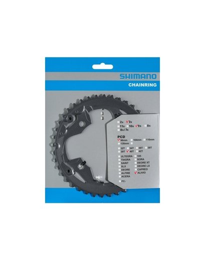 Зірка шатунів Shimano FC-M4000 ALIVIO 40зуб. 9-скор.