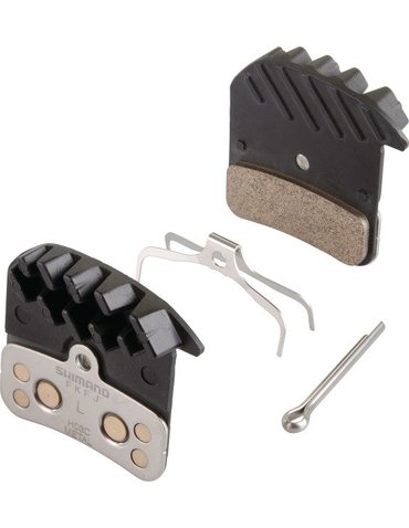 Гальмівні колодки дискові Shimano H03C XT/SAINT/ZEE sintered + радіатор