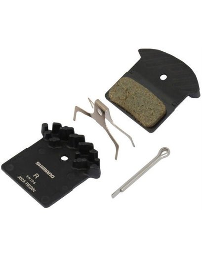 Гальмівні колодки дискові Shimano J02A XTR/XT resin (organic) + радіатор