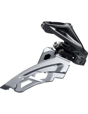 Перемикач передній Shimano FD-M6000 Deore, 3x10, Side Swing, Front-Pull, 40-42T High Clamp, хомут 34,9 / 28,6 / 31,8