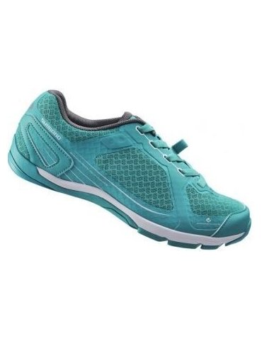 Велотуфлі жіночі Shimano SH-CW41-G зелені 38