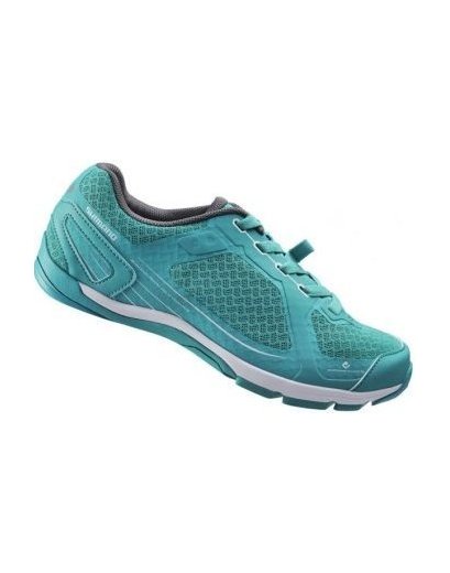 Велотуфлі жіночі Shimano SH-CW41-G зелені 38