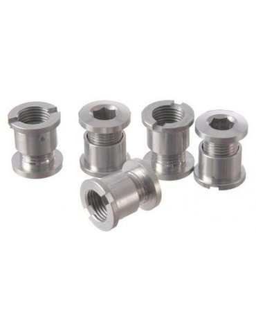 Бонки в шатун 7075 Alloy Anod. Silver (5шт) SUN RACE