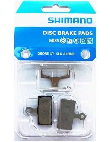 Гальмівні колодки дискові Shimano G03S XTR/XT/SLX/DEORE/ALFINE/ULTEGRA resin (organic)