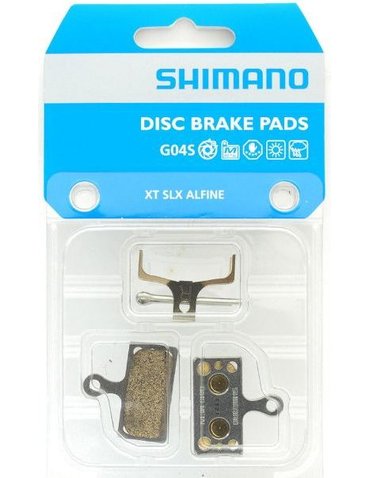 Гальмівні колодки дискові Shimano G04S XTR/XT/SLX/DEORE/ALFINE/ULTEGRA metal