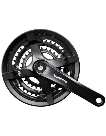 Шатуни Shimano FC-TY501 Tourney 175 мм 48X38X28