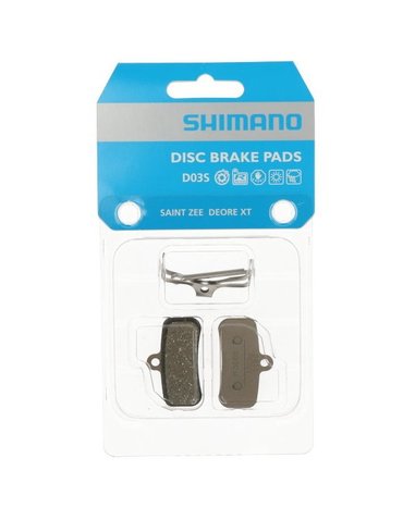 Гальмівні колодки дискові Shimano D03S XT/SAINT/ZEE/SLX/DEORE resin (organic)