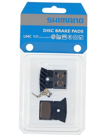 Гальмівні колодки дискові Shimano L04C XT/SLX/DURA-ACE/ULTEGRA/105/TIAGRA/GRX metal + радіатор