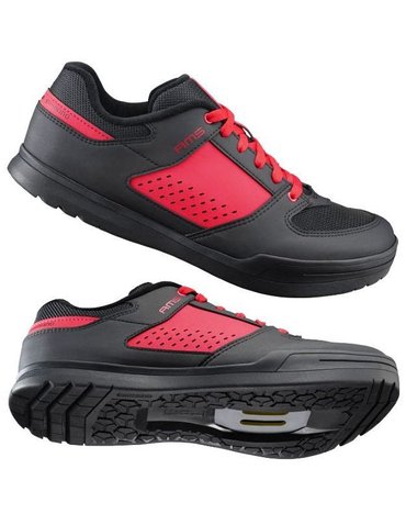 Веловзуття Shimano AM501MR під контактні педалі червоне 42