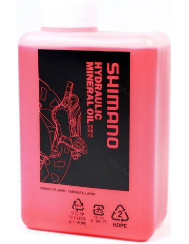 Масло мінеральне Shimano для гідравлічних гальм 500 мл