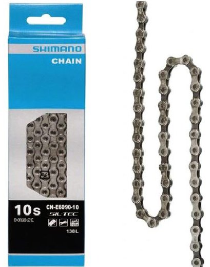 Ланцюг Shimano CN-E6090 STEPS 10-speed 138 links SIL-TEC (для електровелосипедів)