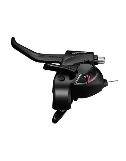 Гальмівна ручка/шифтер Shimano Acera ST-EF41 ліва 3 швидкості чорний