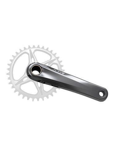 Шатуни Shimano FC-M9100-1 XTR, Hollowtech II 175мм, без зірки, CL-52мм, без каретки