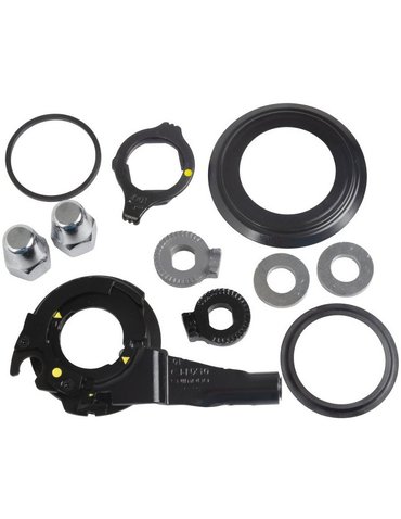 Компоненти втулки Shimano SG-7R45/SG-C3000-7R/3001, NEXUS, FOR STD TYPE END(7R/7L), 3.2MM WASHER X2, CAP NUT, RIGHT DUST CAP, W/CJ-NX10, OEM