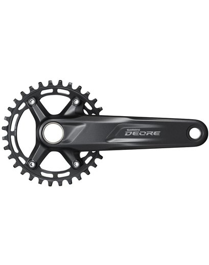 Шатуни Shimano FC-M5100-1 DEORE, інтегрована вісь, 175мм 30T 10/11-шв. CL-52мм без каретки
