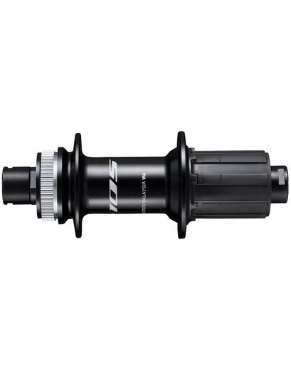 Втулка задня Shimano FH-R7070 105, 32отв. 12мм THRU TYPE OLD:142мм CENTER LOCK, чорний