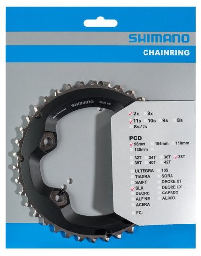 Зірка шатунів Shimano FC-M7000-2, 38зуб.-BD для 38-28T