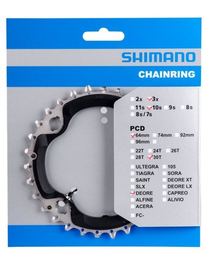 Зірка шатунів Shimano FC-M6000-3 DEORE, 30зуб.-AN