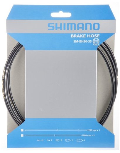 Гідролінія Shimano SM-BH90-SS для дискових гальм, 1000мм, чорна