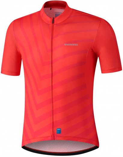 Велоджерсі SHIMANO AEROLITE, червоне Розмір S