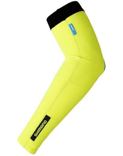 Рукава SHIMANO ARM WARMER, неоново-жовті Розмір M