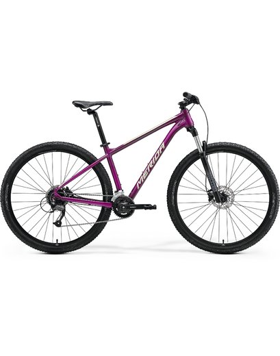 Велосипед 29" Merida BIG.NINE 60-2X (2023) silk purple M (17) 167-175 см