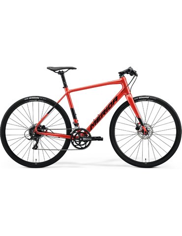 Велосипед 28" Merida SPEEDER 200 (2023) red L (180-185 см)