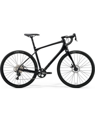 Велосипед 28" Merida SILEX 300 (2023) glossy black L (53) 181-192 см