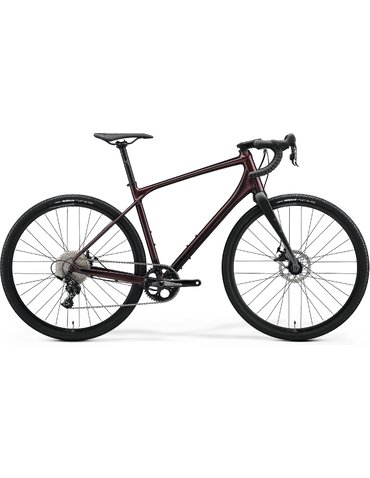 Велосипед 28" Merida SILEX 300 (2023) dark red M (50) 173-185 см