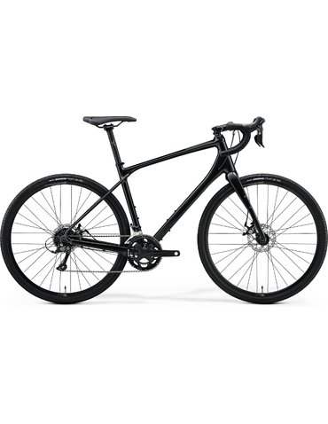 Велосипед 28" Merida SILEX 200 (2023) glossy black M (50) 173-185 см