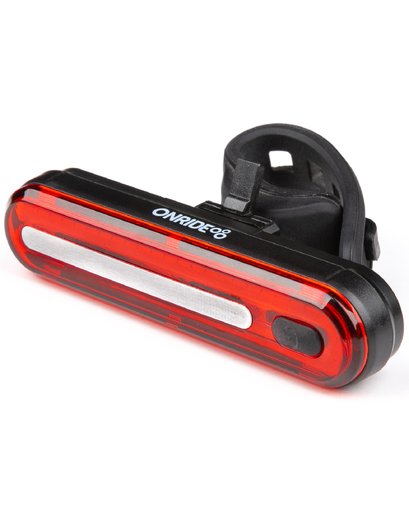 Мигалка задня ONRIDE Inferno 20 Black, USB, 100 Lumens