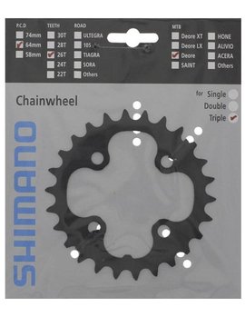 Зірка шатунів Shimano FC-M590 / M591 DEORE 36зуб. 9-скор. черн