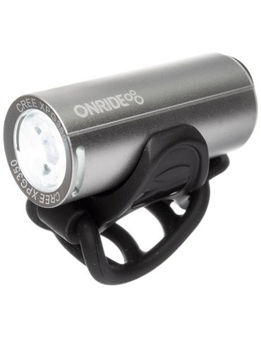 Фара ONRIDE Cub Silver, USB, 200 Lumens