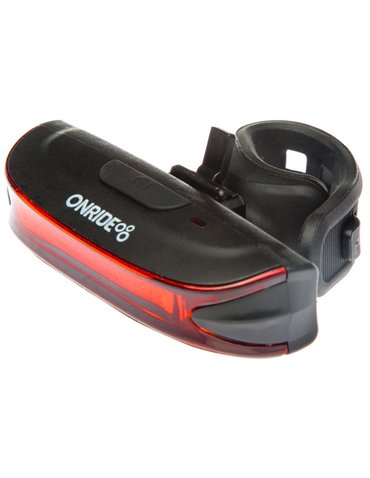 Мигалка задня ONRIDE Bright, USB, 65 Lumens