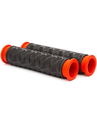 Ручки руля ONRIDE MixedGrip. Чорний/Червоний