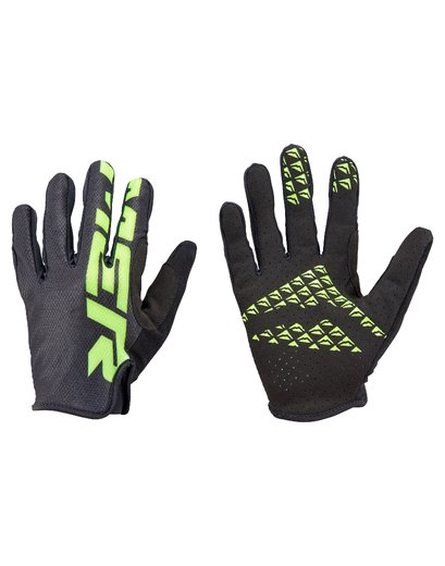 Рукавиці MERIDA TRAIL Full Finger black/green Розмір S