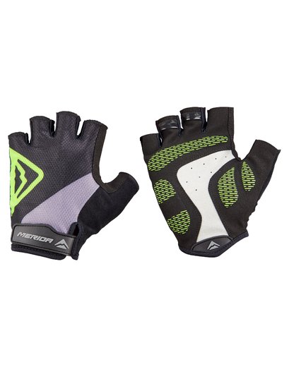 Рукавиці MERIDA CLASSIC Short Finger black/green Розмір XL