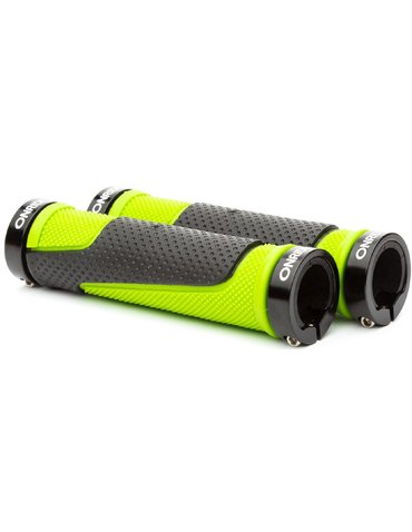 Ручки руля ONRIDE DualGrip. Чорний/Зелений