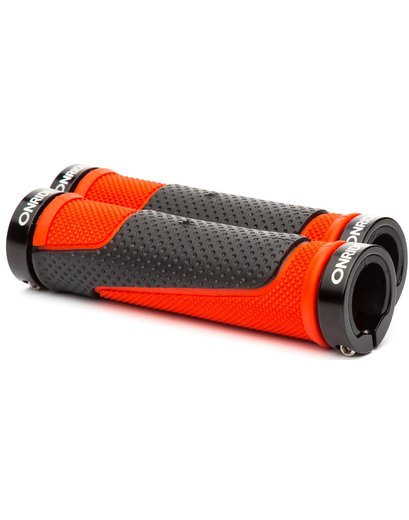 Ручки руля ONRIDE DualGrip. Чорний/Червоний