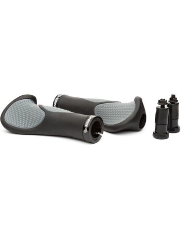 Ручки руля ONRIDE HornGrip10. Чорний/Сірий