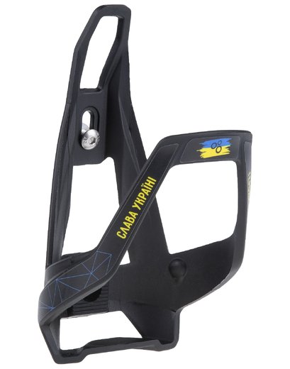 Фляготримач ONRIDE Pro UA пластиковий чорний-синій-жовтий