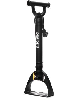Насос підлоговий ONRIDE Foly алюміній (140 psi, 9.6 bar)