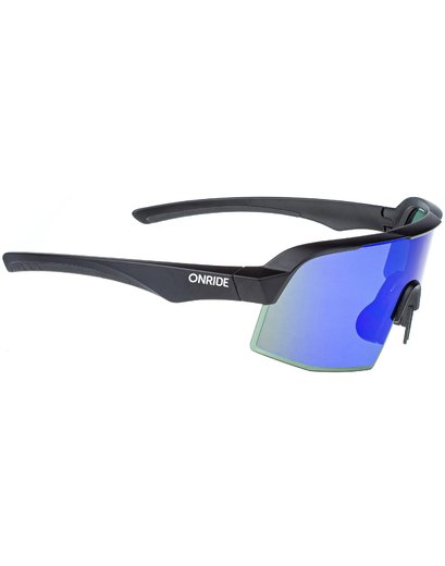 Окуляри ONRIDE Limit матово чорні з лінзами димчасті Revo Sea Wave (17%)